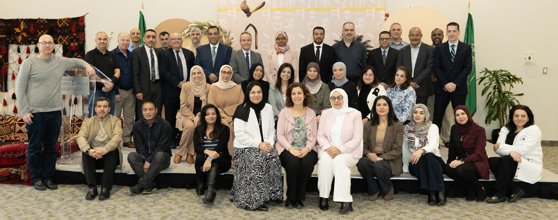 لقاءً بمناسبة عيد الفطر المبارك بالملحقية الثقافية السعودية