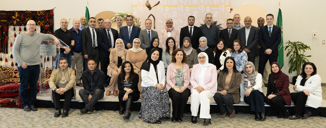 لقاءً بمناسبة عيد الفطر المبارك بالملحقية الثقافية السعودية