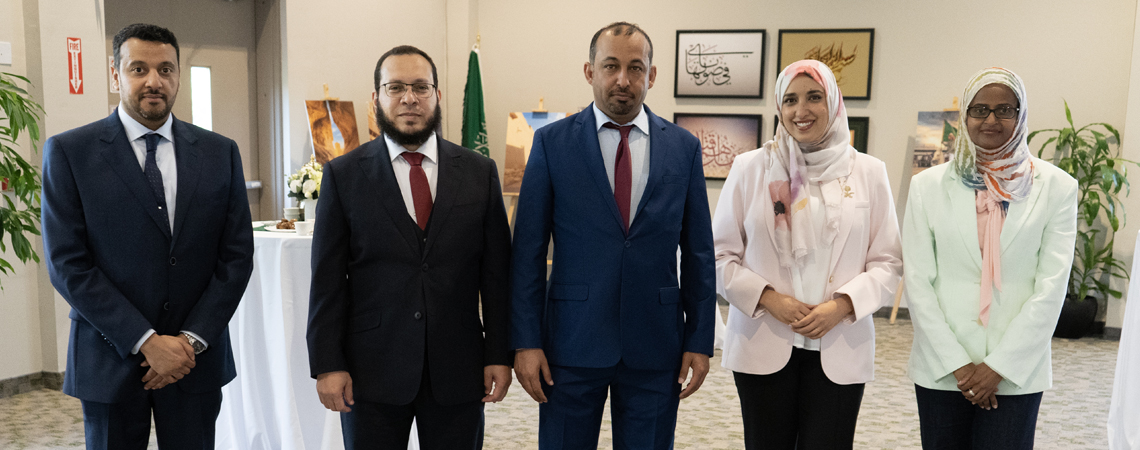 الملحقية الثقافية تحتفل بعيد الأضحى المبارك بحضور منسوبيها